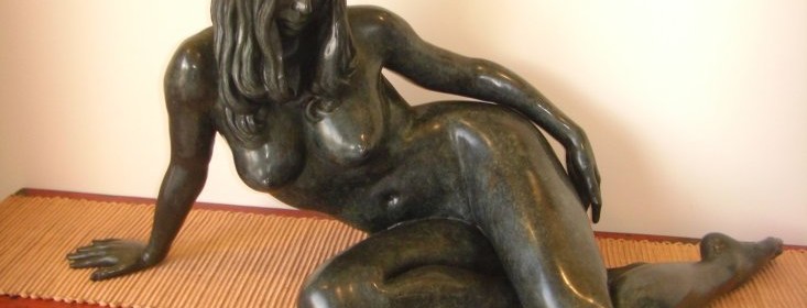 Bd030 Rebecca Nude Bronze Sculpture David Mackay Harrison Artist And Bronze Sculptor